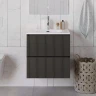 Тумба под раковину BelBagno Uno 70 UNO-700-2C-SO-GSO подвесная цвет Темно-серый матовый
