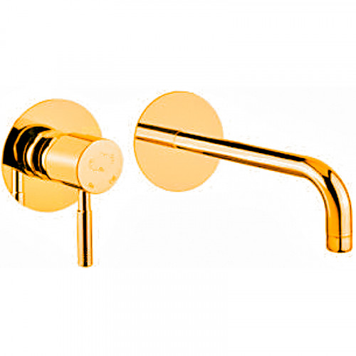 Смеситель для раковины Webert Rimini RI830606010 Золото встраиваемый