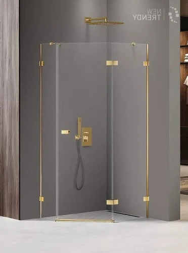 Душевое ограждение New Trendy AVEXA Gold x100 EXK-3847