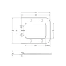 Унитаз BelBagno Due BB7107CHR/SC подвесной цвет Белый с сиденьем Микролифт