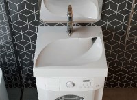Раковина Madera List 60 4627173210546 на стиральную машину Белая