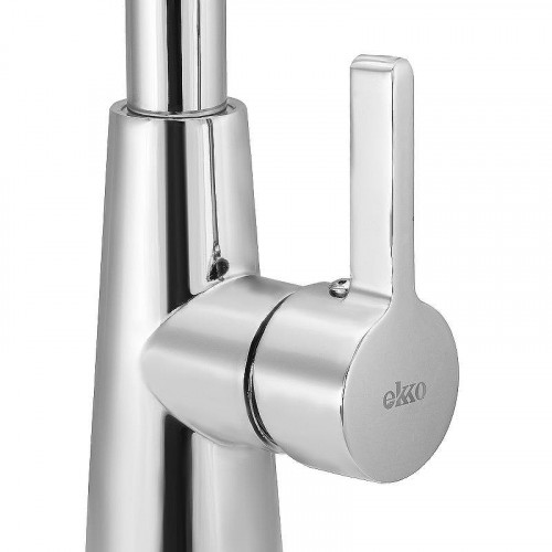 Смеситель для кухни Ekko E4205-E55 Хром Белый