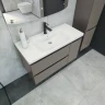 Тумба под раковину Caprigo Forte 100 36115R-SF025 подвесная цвет Айрон