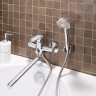 Смеситель для ванны Ростовская Мануфактура Сантехники SL131-006E универсальный