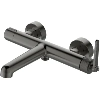Смеситель для ванны ESKO Bangkok Gun metal BG54GM Оружейная сталь латунь на стену