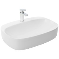 Раковина WeltWasser Elbach 2236 59 10000004579 Белый глянец фаянс накладная