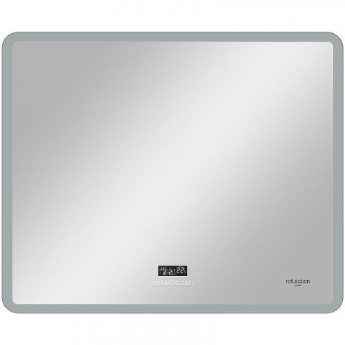Зеркало Reflexion Party 800х700 RF4716PT с подсветкой с многофункциональной панелью