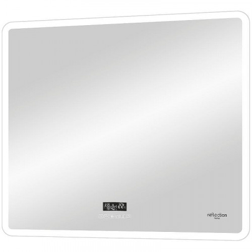 Зеркало Reflexion Party 800х700 RF4716PT с подсветкой с многофункциональной панелью