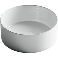 Раковина-чаша Ceramicanova Element 36 CN6032 Белая фарфор накладная