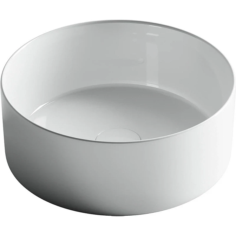 Раковина-чаша Ceramicanova Element 36 CN6032 Белая фарфор накладная