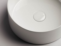 Раковина-чаша Ceramicanova Element 36 CN6032 Белая фарфор накладная