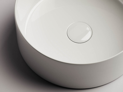 Раковина-чаша Ceramicanova Element 36 CN6032 Белая фарфор накладная
