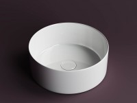 Раковина-чаша Ceramicanova Element 36 CN6032 Белая фарфор накладная