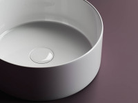 Раковина-чаша Ceramicanova Element 36 CN6032 Белая фарфор накладная