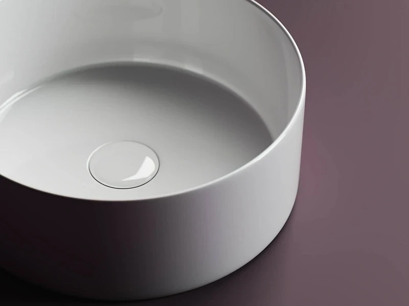Раковина-чаша Ceramicanova Element 36 CN6032 Белая фарфор накладная