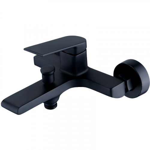 Смеситель для ванны Orange Gauss M30-100b Черный матовый латунь на стену