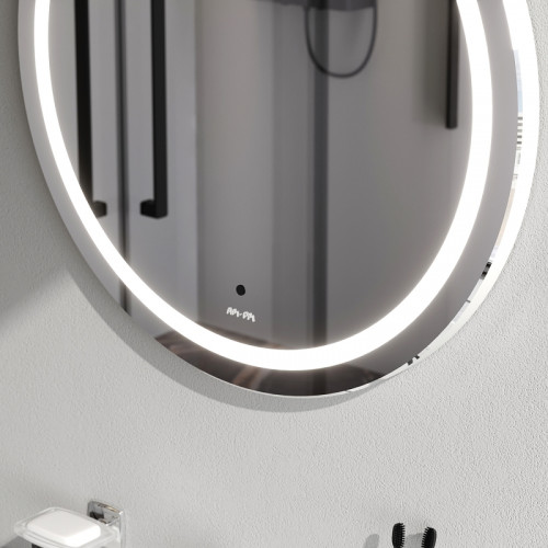 Зеркало AM.PM X-Joy 65 M85AMOX0651WG с сенсорным выключателем стекло