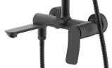 Душевая система Azario Escaro AZ-K2374B цвет Черный матовый
