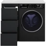 Тумба под раковину Brevita Grafit 100 GRA-01040-013Я Графит матовый МДФ / ЛДСП