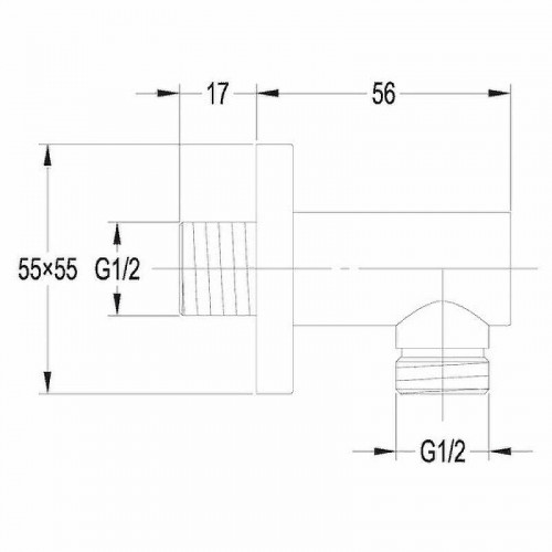 Шланговое подключение Omnires S008GL Золото