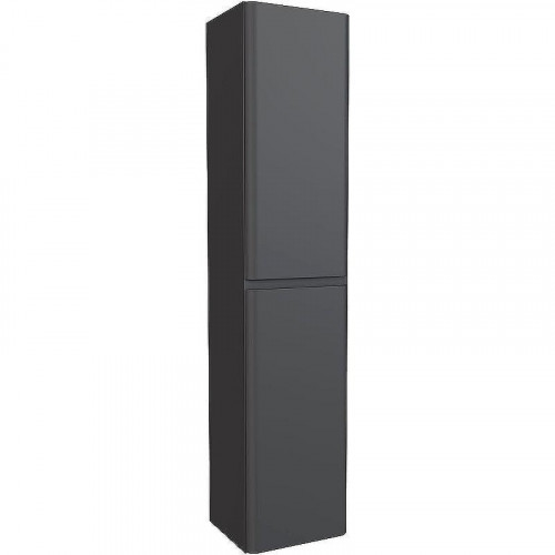 Шкаф пенал Aquanet Эмбер 35 330472 подвесной Черный матовый