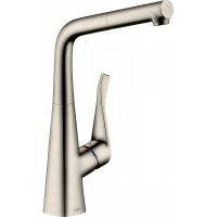 Смеситель для кухни Hansgrohe Metris M71 73812800 Сталь латунь