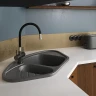 Кухонная мойка Domaci Болонья 94 М-23-007 цвет Антрацит
