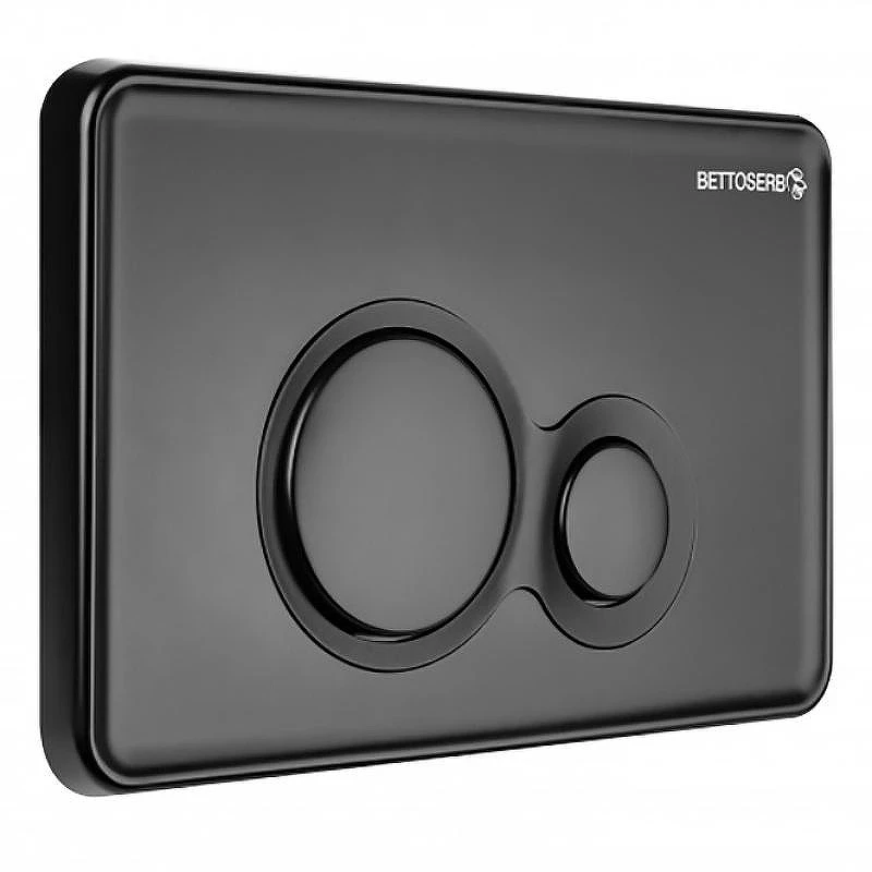 Инсталляция Bettoserb Sava Free Standing SFS40006459 для унитаза с Черной матовой клавишей смыва