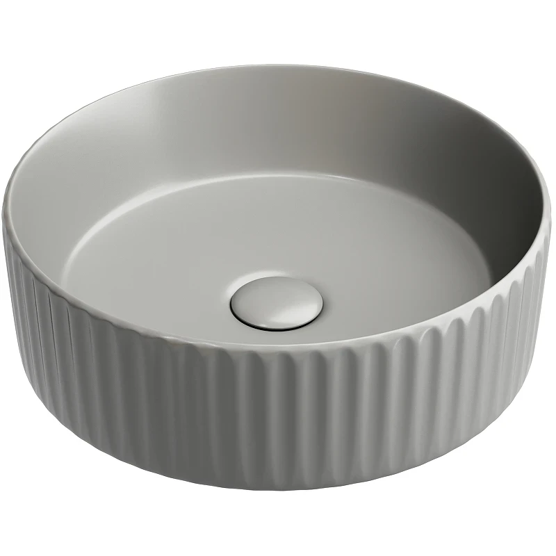 Раковина-чаша Ceramicanova Element 36 CN6057MH Антрацит матовый фарфор накладная