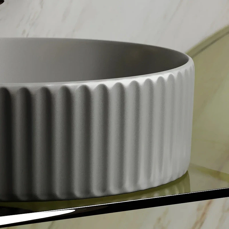 Раковина-чаша Ceramicanova Element 36 CN6057MH Антрацит матовый фарфор накладная