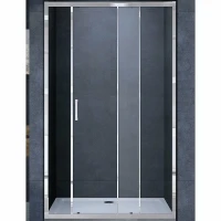 Душевая дверь Vincea Alpha 150 VDS-3AL150CL профиль Хром стекло прозрачное