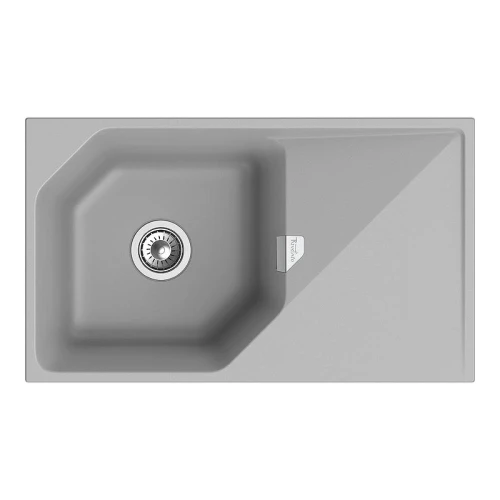 Кухонная мойка Rivelato Locus LS-85 grigio metallizzato цвет Серый металлик