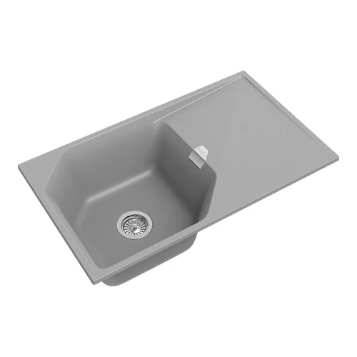 Кухонная мойка Rivelato Locus LS-85 grigio metallizzato цвет Серый металлик