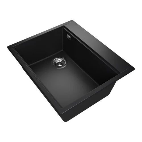 Кухонная мойка Rivelato Tesoro 60 TR-605-L nero цвет Черный