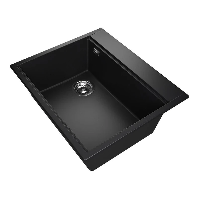 Кухонная мойка Rivelato Tesoro 60 TR-605-L nero цвет Черный