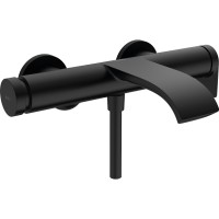 Смеситель для ванны Hansgrohe Vivenis 75420670 Черный матовый латунь на стену