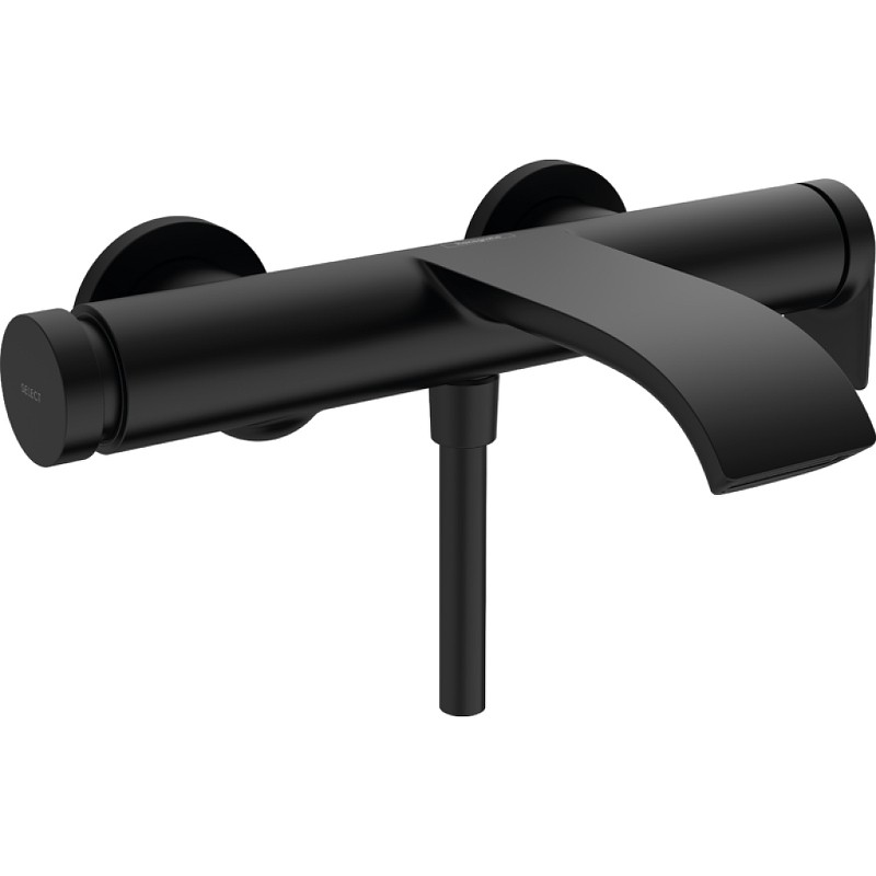 Смеситель для ванны Hansgrohe Vivenis 75420670 Черный матовый латунь на стену