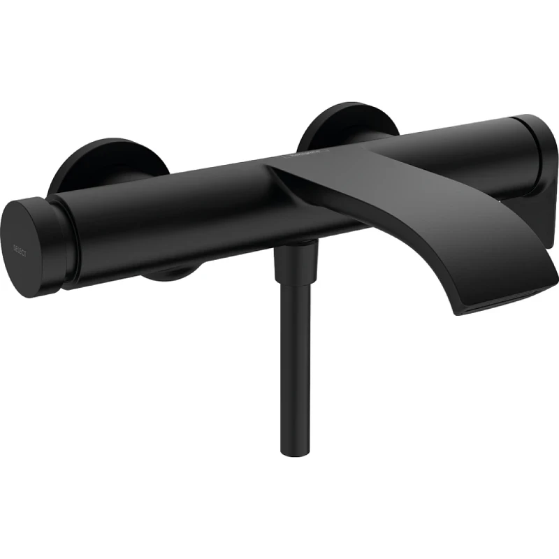 Смеситель для ванны Hansgrohe Vivenis 75420670 Черный матовый латунь на стену