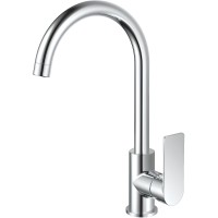 Смеситель для кухни Haiba HB70617 Хром латунь