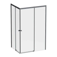 Душевой уголок AM.PM X-Joy 120х90 W94G-403-12090-BТ профиль Черный матовый стекло прозрачное