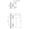Смеситель для душа Koller Pool Trend TR0400