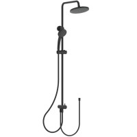 Душевая система Ideal Standard Ideal Rain BC747XG Черный шелк латунь на стену