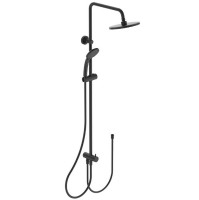 Душевая система Ideal Standard Ideal Rain BC747XG Черный шелк латунь на стену