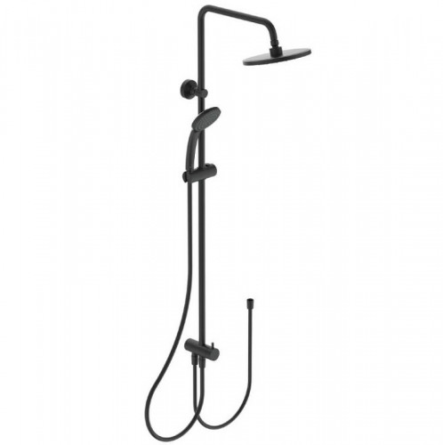 Душевая система Ideal Standard Ideal Rain BC747XG Черный шелк латунь на стену