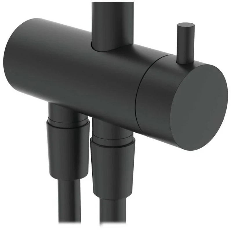Душевая система Ideal Standard Ideal Rain BC747XG Черный шелк латунь на стену