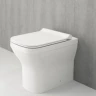 Унитаз Bocchi Firenze 1298-001-0129 приставной без сиденья фарфор приставной