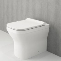 Унитаз Bocchi Firenze 1298-001-0129 приставной без сиденья фарфор приставной
