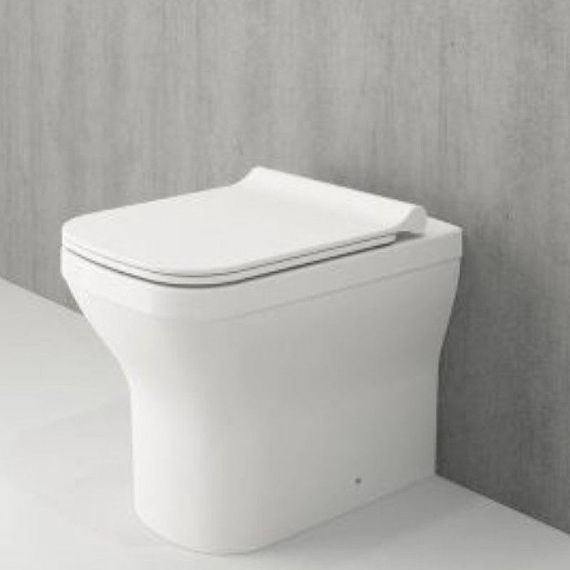 Унитаз Bocchi Firenze 1298-001-0129 приставной без сиденья фарфор приставной