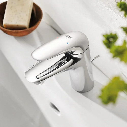Смеситель для раковины Grohe Eurostyle 23707003 Хром латунь