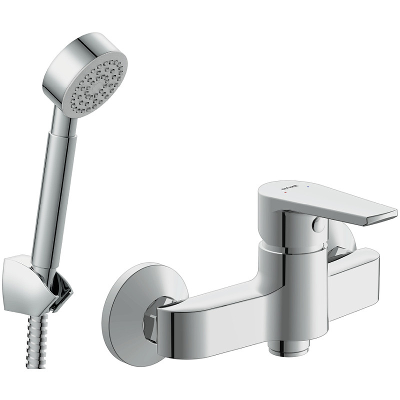 Смеситель для душа Cersanit Vero 64510 Хром латунь на стену